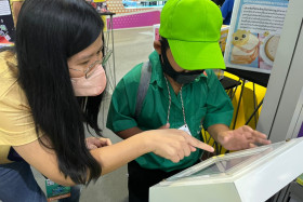 บรรยากาศในงานมหกรรมวิทยาศาสตร์และเทคโนโลยีแห่งชาติ ประจำปี 2 ... พารามิเตอร์รูปภาพ 23